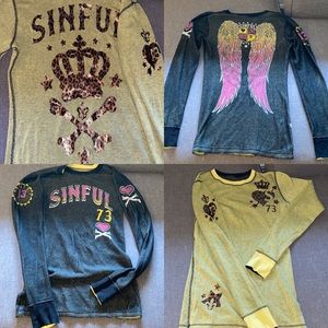 Sinful Reversible Thermal Long Sleeve